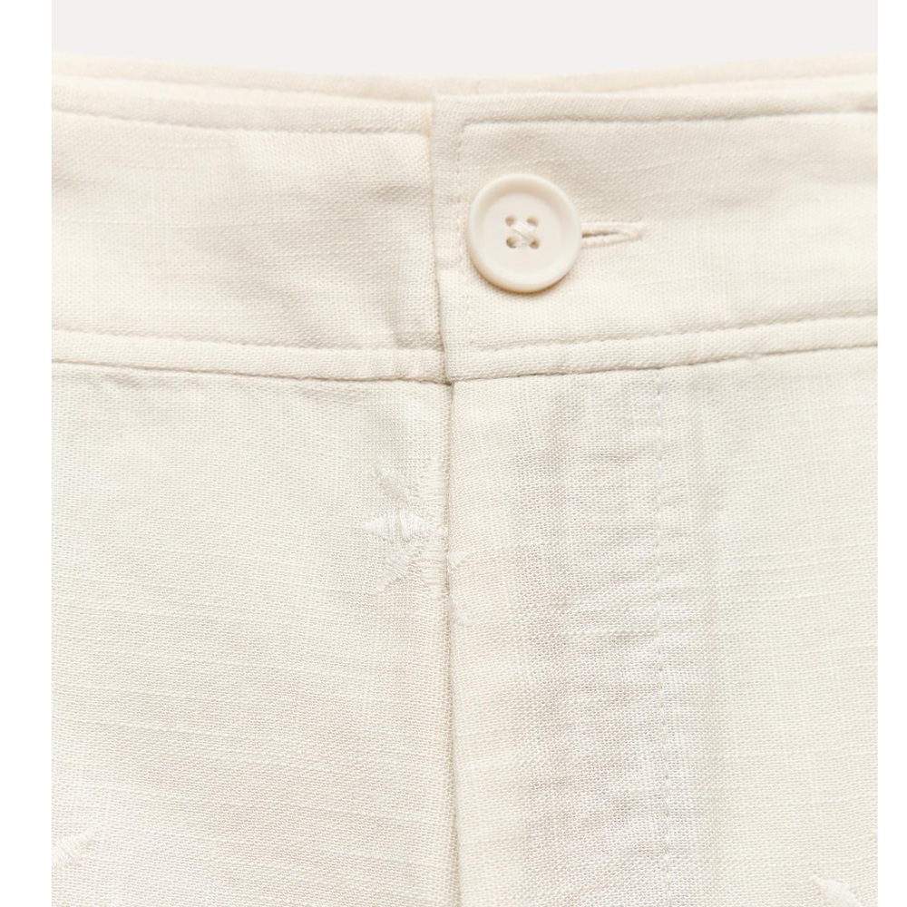 ❗️SOLD❗️ZARA EMBROIDERED PANTS ZW COLLECTION - Picture 8 of 14